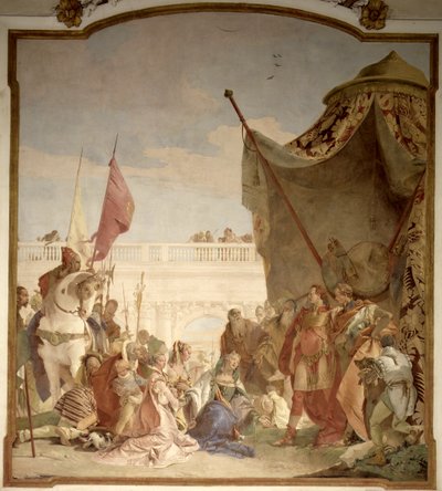 Die Familie des Darius vor Alexander von Giovanni Battista Tiepolo